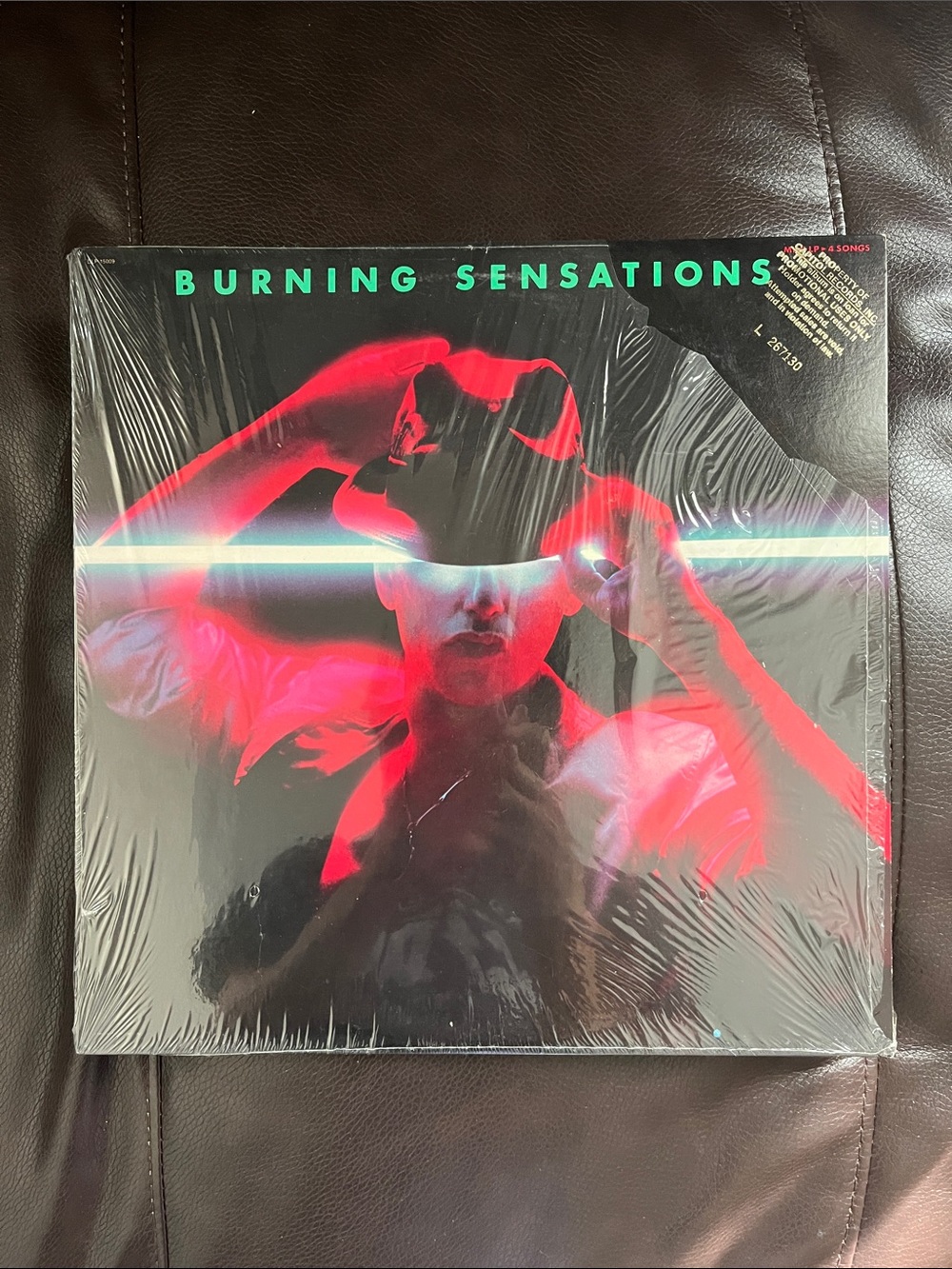 LP Burning Sensations: Capitol Records – DLP-15009 Vinyl, 1983 PROMO